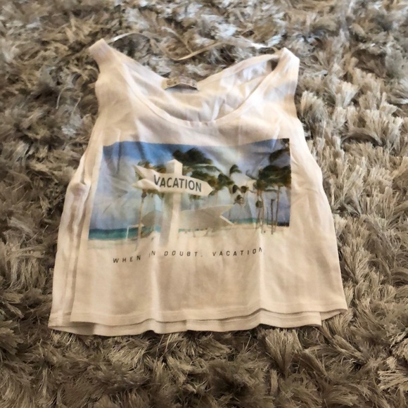 a graphic tank top - Picture 1 of 2
